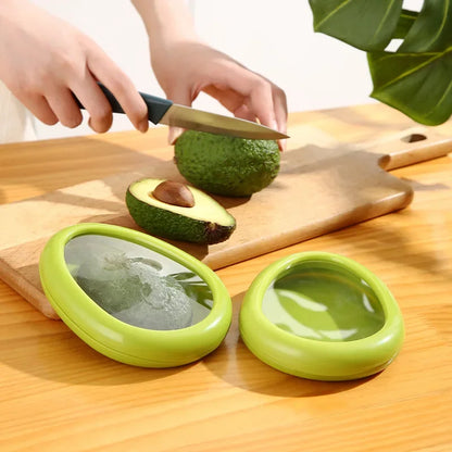 Fresh-Keeping Food Storage Containers – Avocado, Lemon & Vegetable Keeper