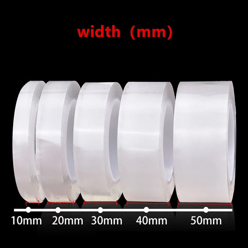 Nano Double-Sided Adhesive Tape – Waterproof & Reusable