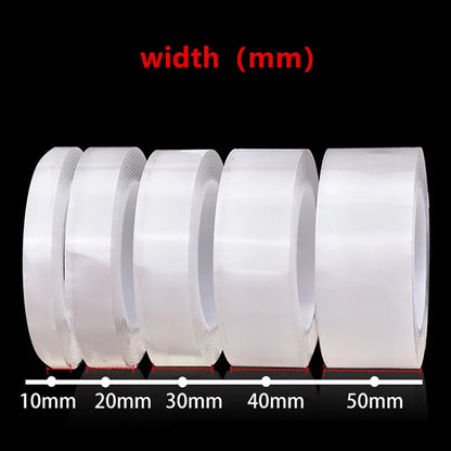 Nano Double-Sided Adhesive Tape – Waterproof & Reusable