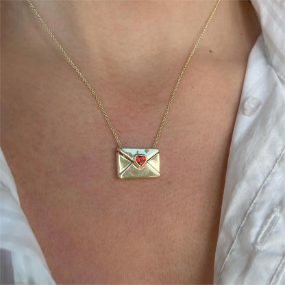 Love You Pendant Necklace
