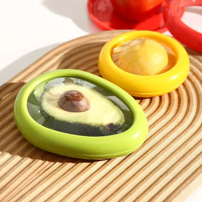 Fresh-Keeping Food Storage Containers – Avocado, Lemon & Vegetable Keeper