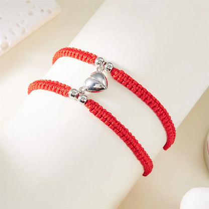 Couples Magnetic Heart Bracelets – Matching Set of 2