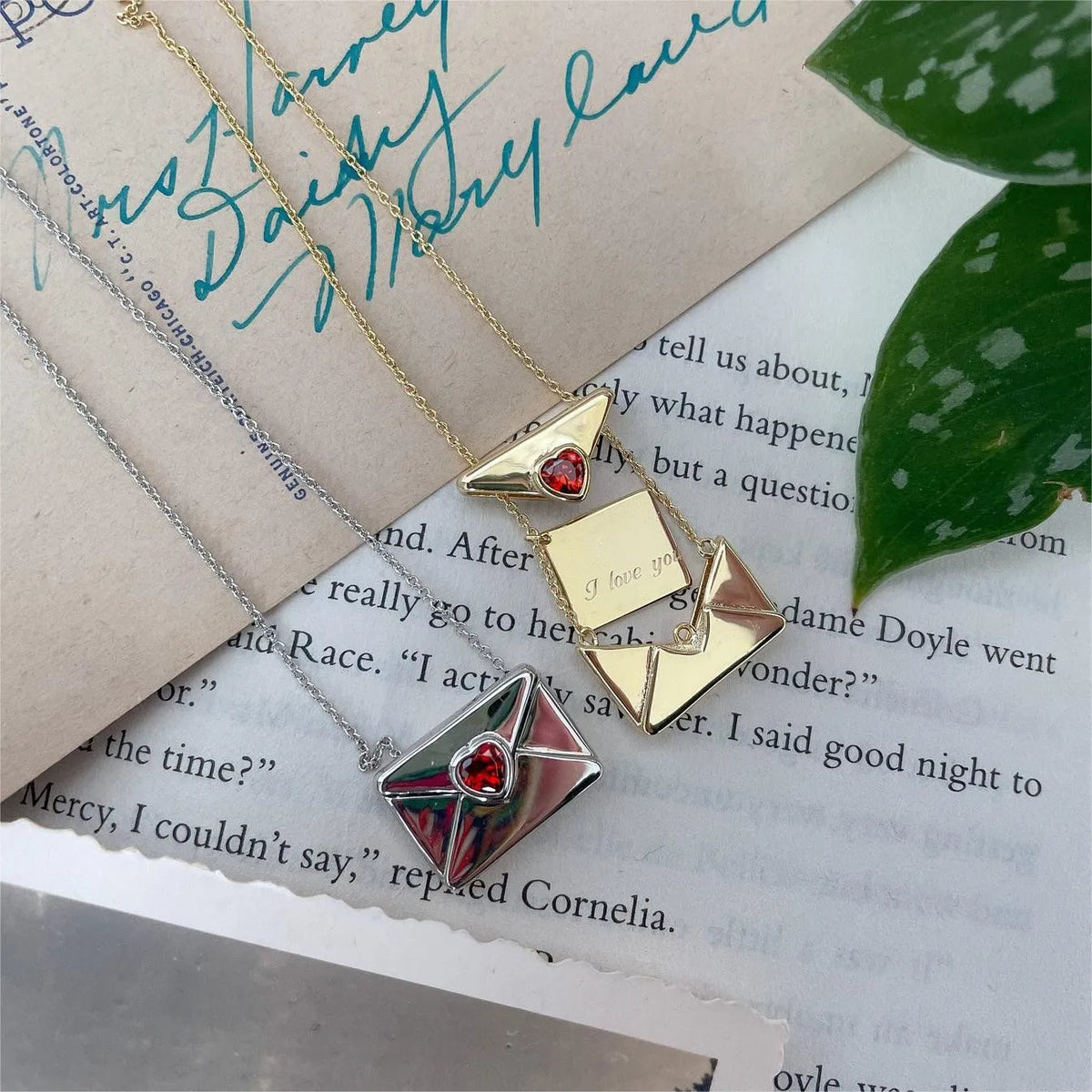 Love You Pendant Necklace